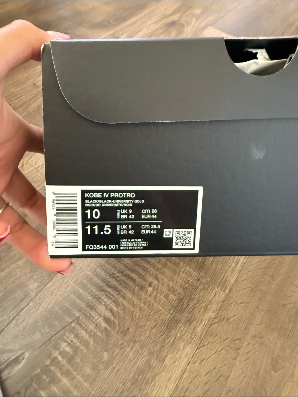 Nike Kobe 4 Protro Gift of The Mamba Kobe Bryant Basketball Shoes - Picture 11 of 11